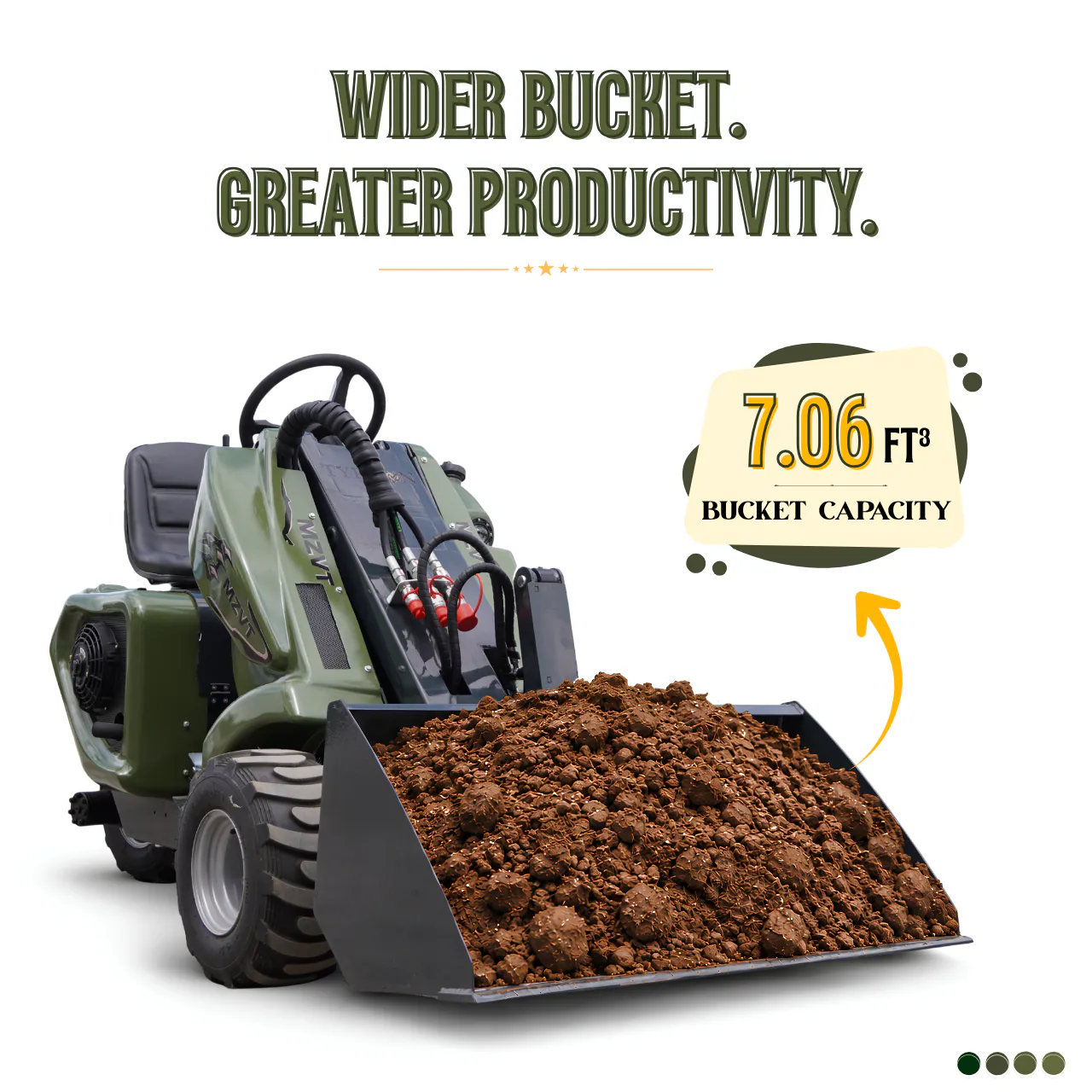 TYPHON MZVT operating in a residential landscape garden project